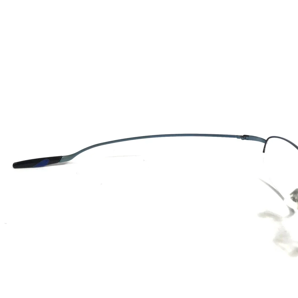 Calvin Klein Eyeglasses Frames ck5101 002 Black Ice Blue Oval Half Rim 50-19-140